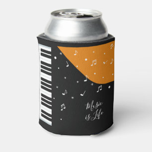 Klavier-Musik-individueller Name kann cooler Dosenkühler