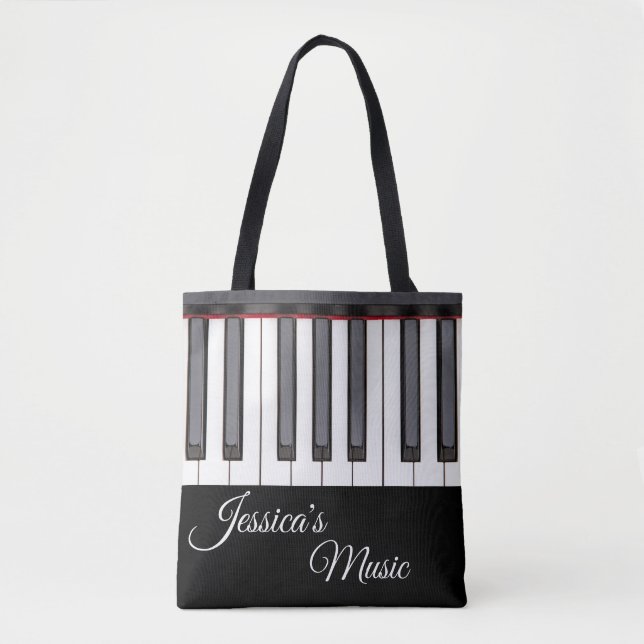 Klavier-Musik-Tragetaschen für Klavier-Spieler Tasche (Vorderseite)