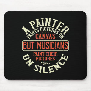 Klavier - Musiker Malerische Bilder Mousepad