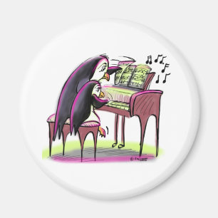 Klavier-Pinguine Magnet