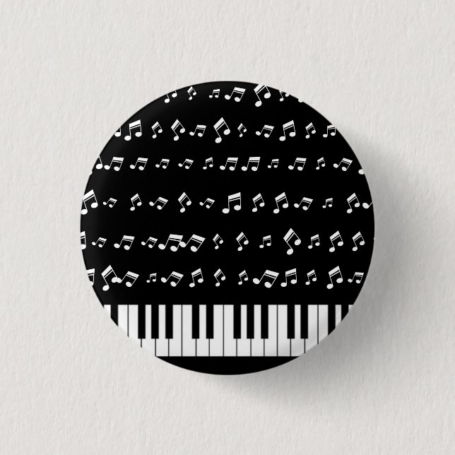 Klavier-Schlüssel Button (Vorderseite)
