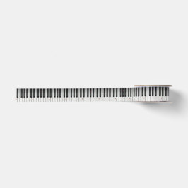 Klavier-Schlüssel mit Marienkäfern Satinband