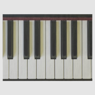 Klavier-Schlüssel Seidenpapier