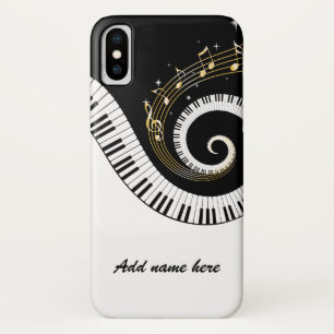 Klavier-Schlüssel und GoldMusiknoten title_seo2