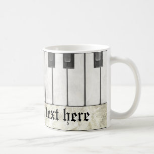 Klavier-Spieler oder Lehrer-Tasse Kaffeetasse
