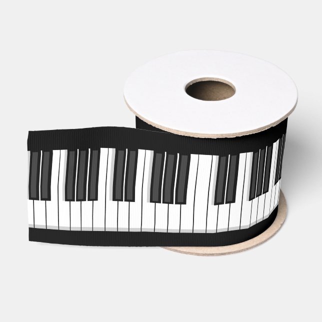 Klavier-Tastatur-Band Ripsband (Spule)