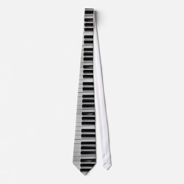 Klavier-Tastatur-Gewohnheits-Krawatte Krawatte (Vorderseite)