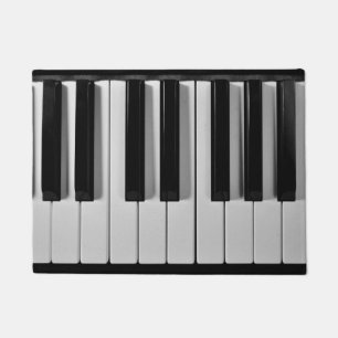 Klavier-Tastatur-kundenspezifische Tür-Matte Fußmatte