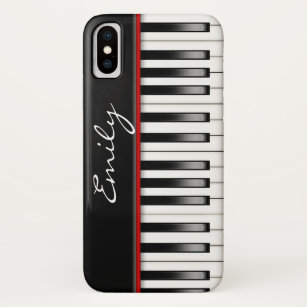 Klavier-Tastatur mit Namen Case-Mate iPhone Hülle