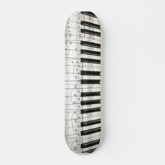Klavier-Tastatur Skateboard (Vorne)