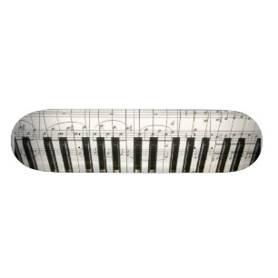 Klavier-Tastatur Skateboard
