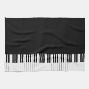 Klavier-Tasten Handtuch