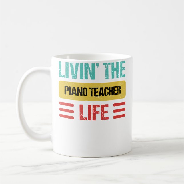 Klavierlehrer Kaffeetasse (Links)