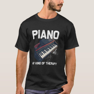 Klavierlehrer Musikliebhaber Pianisten Konzert Fra T-Shirt