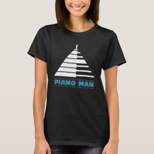 Klaviermann für Tastatur und Instrument T-Shirt
