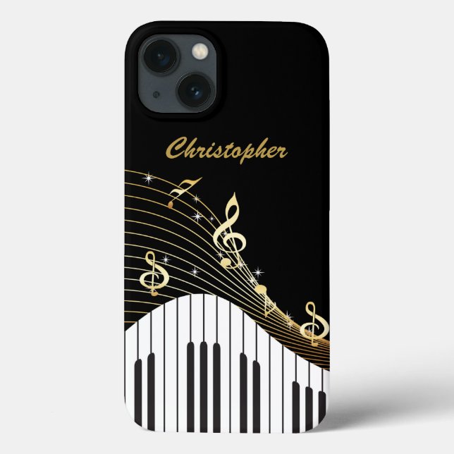 Klaviermusik Case-Mate iPhone Hülle (Rückseite)