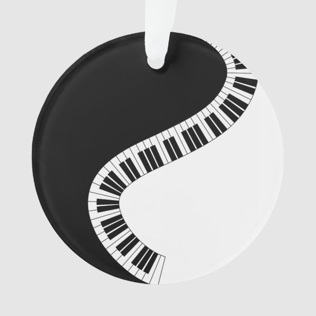 Klaviermusik-Ornament Ornament (Vorderseite)