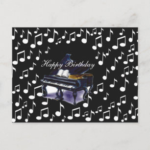 Klaviermusik_ Postkarte