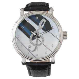 Klaviermusiksymbol Armbanduhr