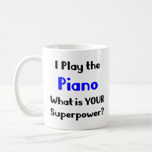 Klavierspieler Kaffeetasse