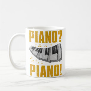 Klavierspieler Klassisches Musikinstrument Pianist Kaffeetasse