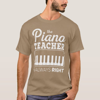 Klavierspielerin Klavierspielerin - klassisches Mu T-Shirt
