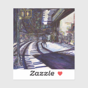 Klavierstühlen Aufkleber