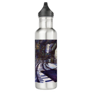 Klavierstühlen Edelstahlflasche