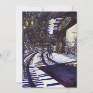 Klavierstühlen Feiertagskarte