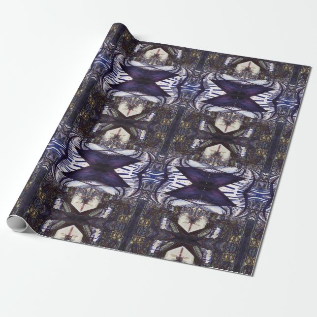 Klavierstühlen Geschenkpapier (Ungerollt)