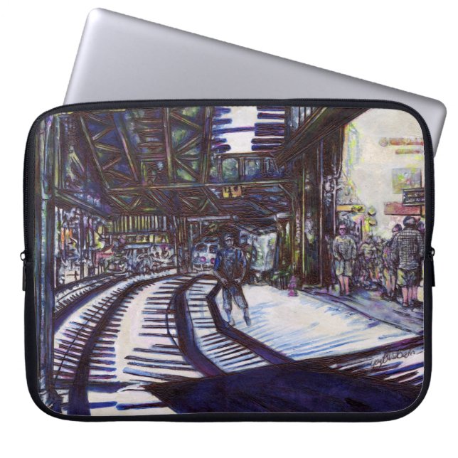 Klavierstühlen Laptopschutzhülle (Vorderseite)