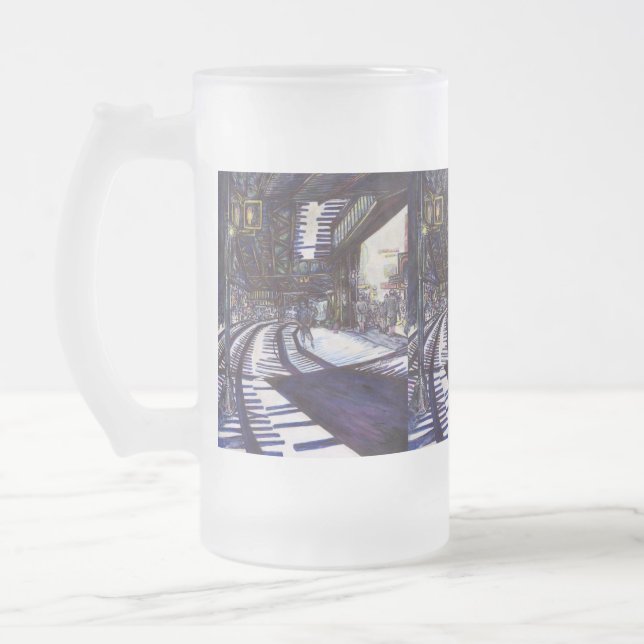 Klavierstühlen Mattglas Bierglas (Links)