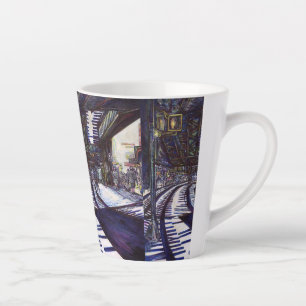 Klavierstühlen Milchtasse