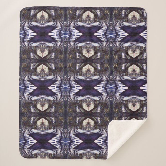 Klavierstühlen Sherpadecke (Vorderseite)