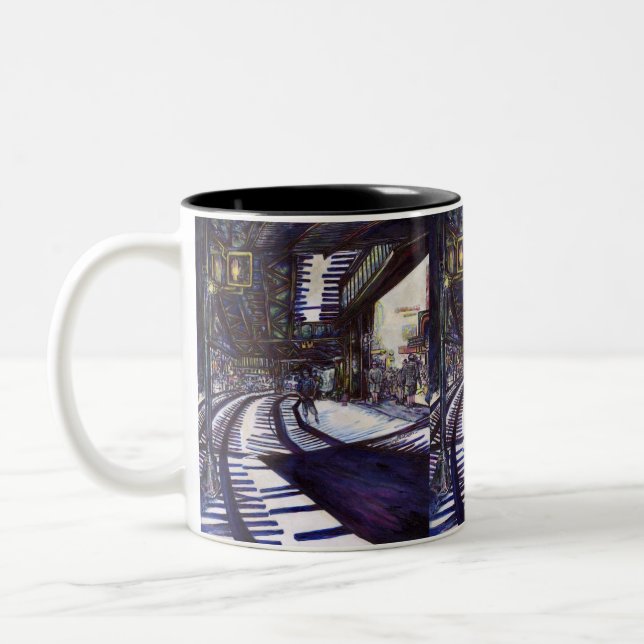 Klavierstühlen Zweifarbige Tasse (Links)