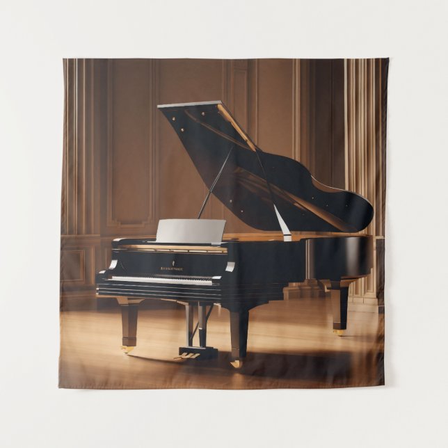 Klaviertanz #3 wandteppich (Vorderseite)