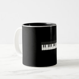 Klaviertastatur 24 Tasten Zweifarbige Tasse