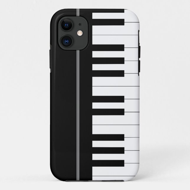 Klaviertastatur Case-Mate iPhone Hülle (Rückseite)