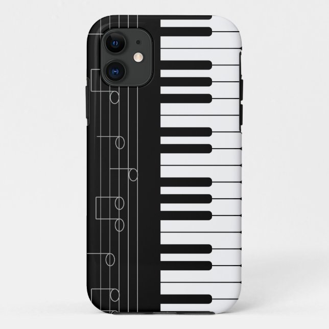 Klaviertastatur Case-Mate iPhone Hülle (Rückseite)