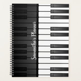 Klaviertastatur-Design Wochen-/Monatsplaner Planer