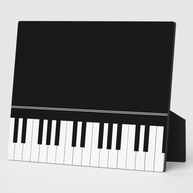 Klaviertastatur Fotoplatte (Seite)