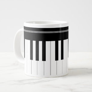 Klaviertastatur Jumbo-Tasse