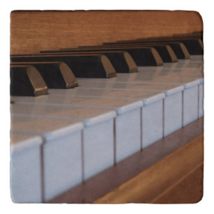Klaviertastatur Töpfeuntersetzer