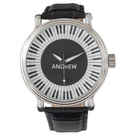 Klaviertasten Design Armbanduhr