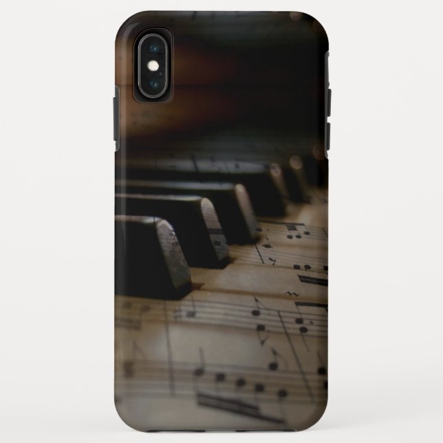 Klaviertasten für antike Musik Case-Mate iPhone Hülle (Rückseite)