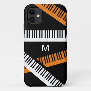 Klaviertasten Musik Tastatur Modern Monogramm Case-Mate iPhone Hülle