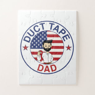 Klebe-Tape-Vater - Puzzle