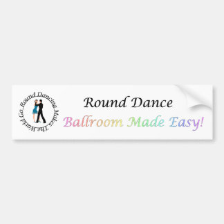 Klebeaufkleber Ballroom Made Easy Autoaufkleber