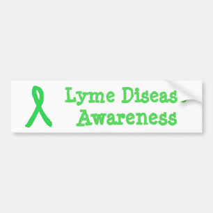 Klebeaufkleber Lyme-Borreliose-Bewusstseins-Schlei Autoaufkleber
