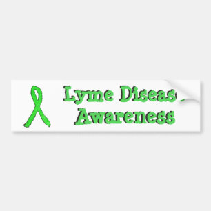 Klebeaufkleber Lyme-Borreliose-Bewusstseinsschleif Autoaufkleber